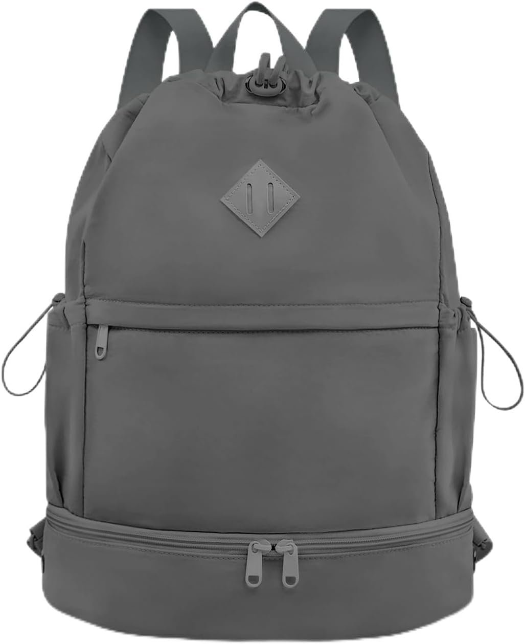 Drawstring Beach Backpack with Ventilated Shoe Compartment