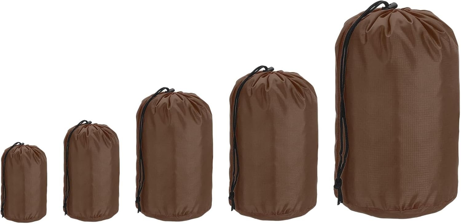 Waterproof Checkered Beach Drawstring Storage Bag with Round Bottom