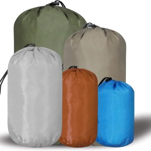 Waterproof Drawstring Beach Bag with Reinforced Corners