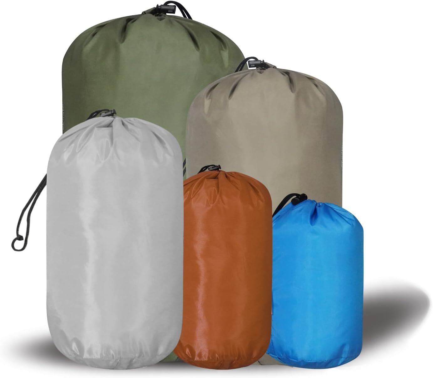 Waterproof Drawstring Beach Bag with Reinforced Corners