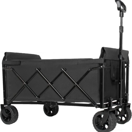 Dual Layer Beach Wagon with Steel Frame