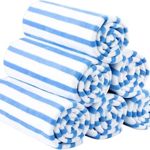 Microfiber Beach Towels with Hanging Loop
