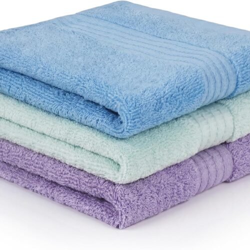 Pure Cotton Beach Face Towels with Quick Dry Structure