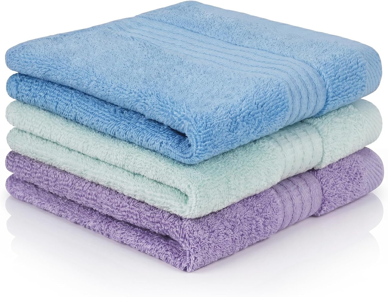 Pure Cotton Beach Face Towels with Quick Dry Structure