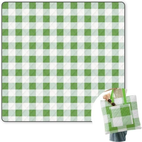 Reversible Waterproof Beach Blanket Tote