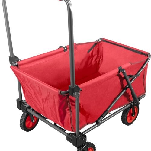 Beach Wagon with Water Repellent Cargo Bed and Storage Bag