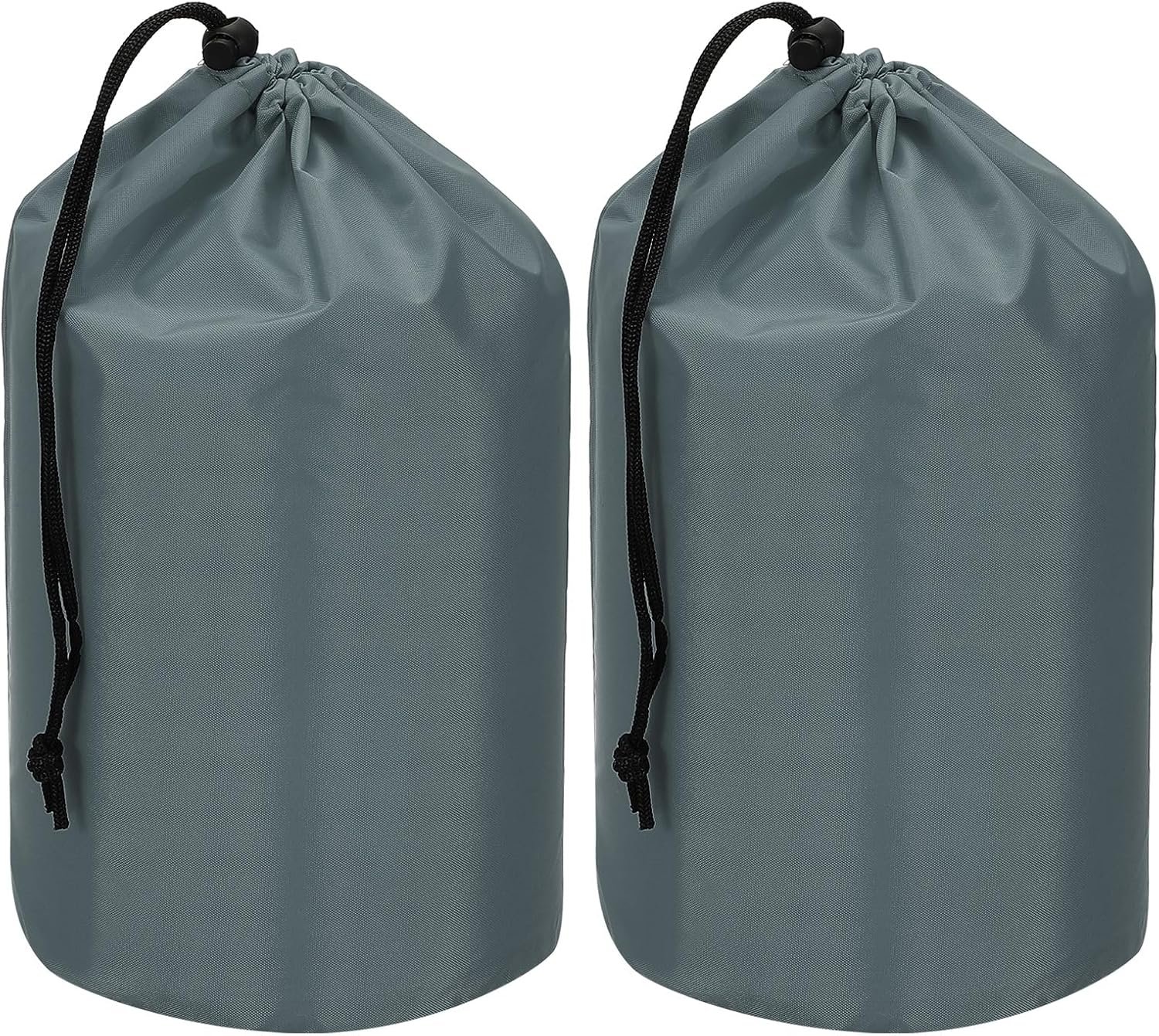 Waterproof Beach Drawstring Storage Bag with Round Bottom